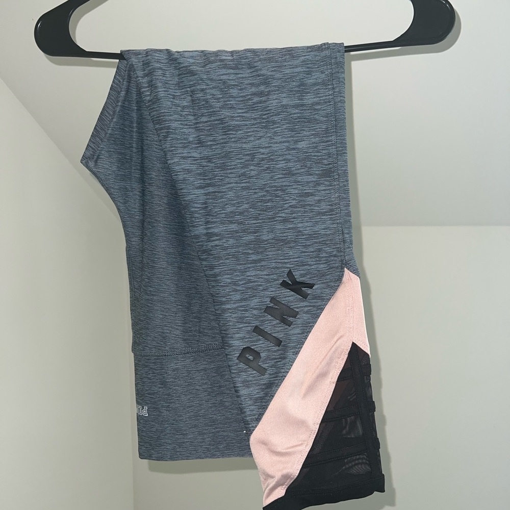 PINK Leggings Mesh Detail